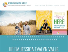 Tablet Screenshot of jessica-valle.com